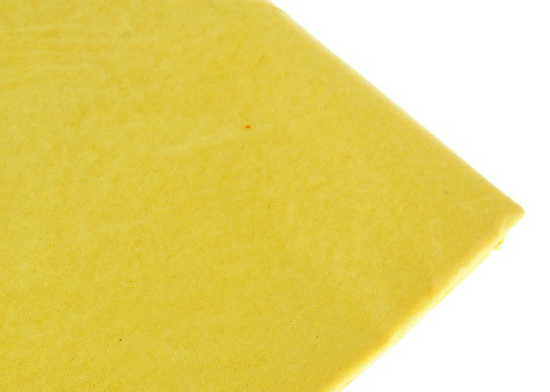 Бумага тишью, желтая, 50*70 см