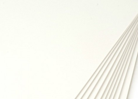 Фоамиран Корея, белый, 1 мм, 50*50 см