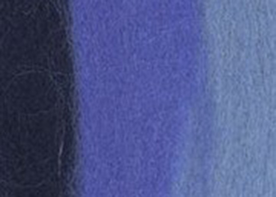 Шерсть для валяния ТКФ полутонкая мультиколор, цвет 6083, 50 г