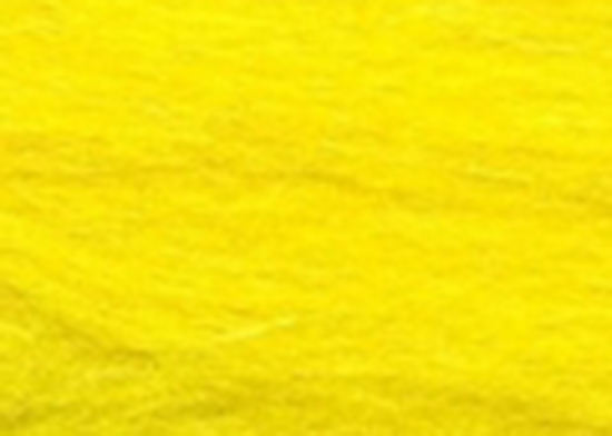 ТКФ, тонкая шерсть для валяния, желтая 0591, 50 г