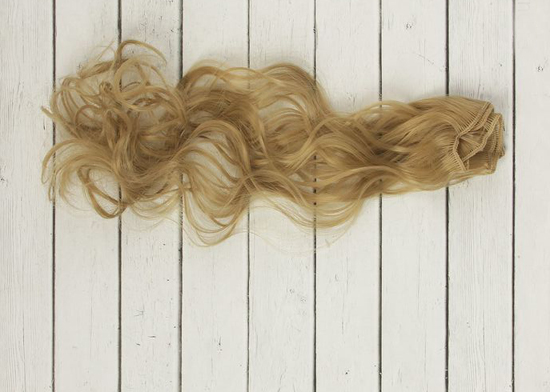 Волосы-тресс кудри 40 см, ширина 50 см, цвет №24