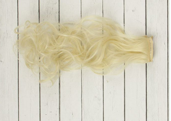 Волосы-тресс кудри 40 см, ширина 50 см, цвет №613А