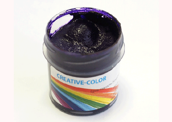 Сreative-color, фиолетовый пастообразный, 15 мл