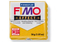 Fimo Effect, золотой с блестками (112)