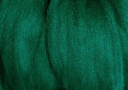 LG Wool Fine, тонкая шерсть для валяния, темно-зеленая, 50 г