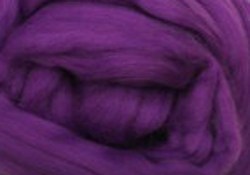 Камтекс, шерсть для валяния, полутонкая, фиолетовая, 50 г