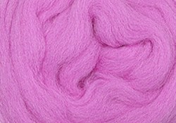 Камтекс, шерсть для валяния, полутонкая, лилово-розовая, 50 г