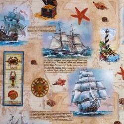 Карты: морские сюжеты