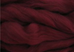 LG Wool, полутонкая шерсть для валяния, бордо, 50 г