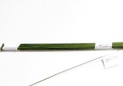 Флористическая проволока P-0111, зеленая, 24*12 мм, 1 шт