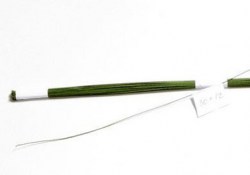 Флористическая проволока P-0117, зеленая, 30*12 мм, 1 шт