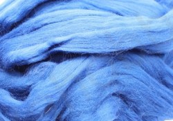 ТКФ, шерсть для валяния, полутонкая, светло-голубая
