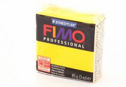Полимерная глина FIMO Professional,  чисто-желтая (100)
