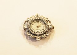 Часы узорчатые, арт.CSH007,  серебро