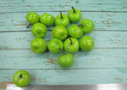 Яблоко, зеленое, 2 см