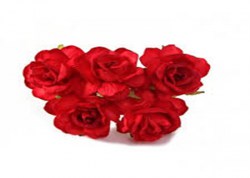 Роза, красная, 1,5 см