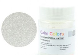 Пищевой краситель - кандурин Cake Colors, серебро, 10 г